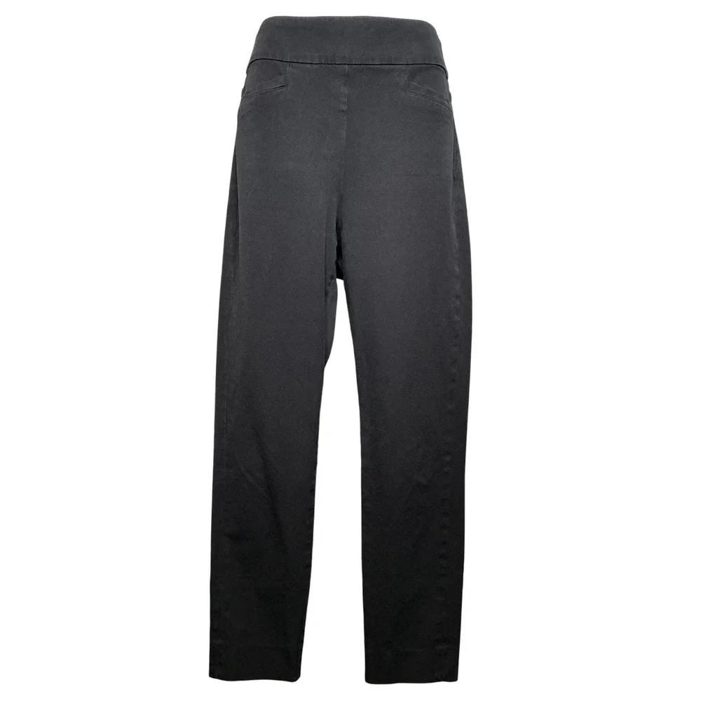 Soft Surroundings Womens Black High Waisted‎ Stretch Pants Size S Effortless